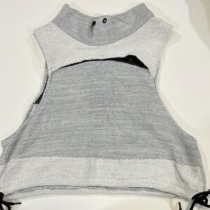 Free People Movement - M,‎ “wrap it up” funnel neck tank